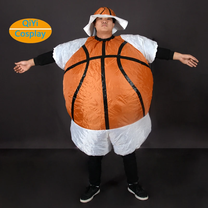 

Basketball Cosplay Costumes de noel bonhomme de neige vetements gonflables monter porter mascotte vetements free shipping