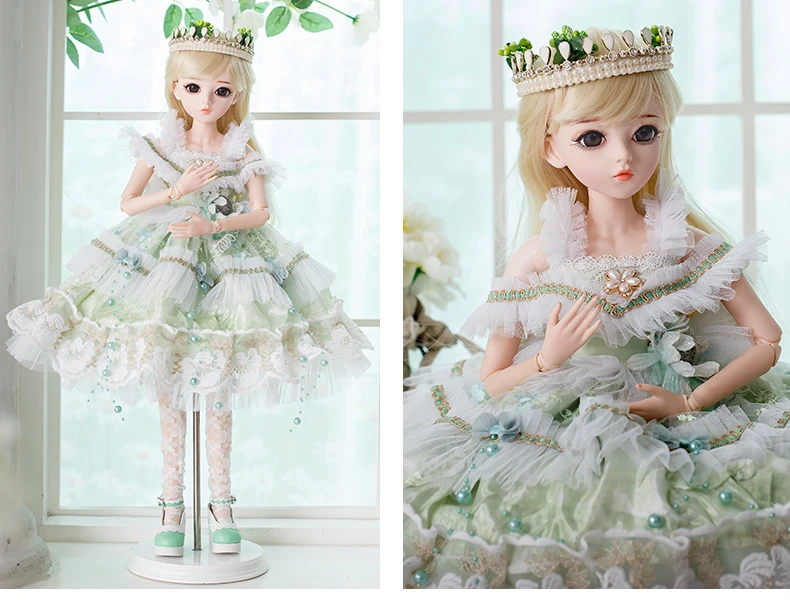 BJD 60 см кукла игрушки высшего качества китайская Кукла 18 шарниров BJD шарнир Кукла Мода девушка подарок