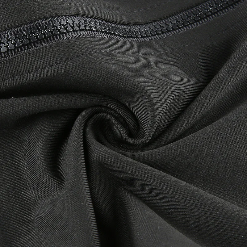 Fitshinling Athleisure Body Mujer, короткие комбинезоны, осень, длинный рукав, бандаж, боди, женские комбинезоны с высоким воротом, новинка