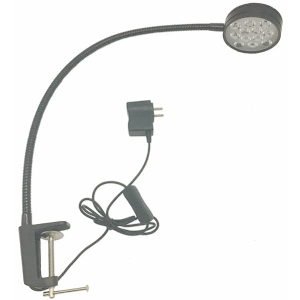 12W LED GOOSENECK CLAMP ON LAMPin Desk Lamps from Lights & Lighting on