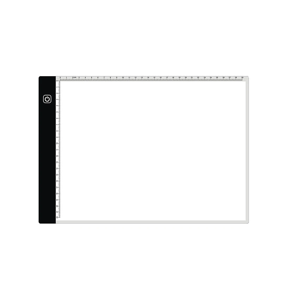 

A4 Light Box Tracer With Scale Ultra-Thin Usb Dimmable Brightness Led Artcraft Tracing Light Pad Light Box For Artists Drawing