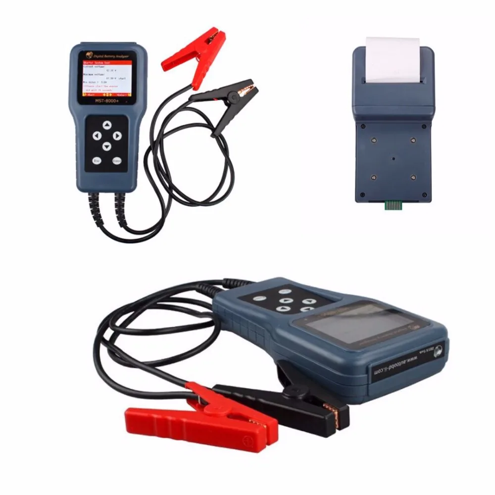 Bad battery check tool 12V battery teste 24 volt battery detector MST 8000+ for the vehicle