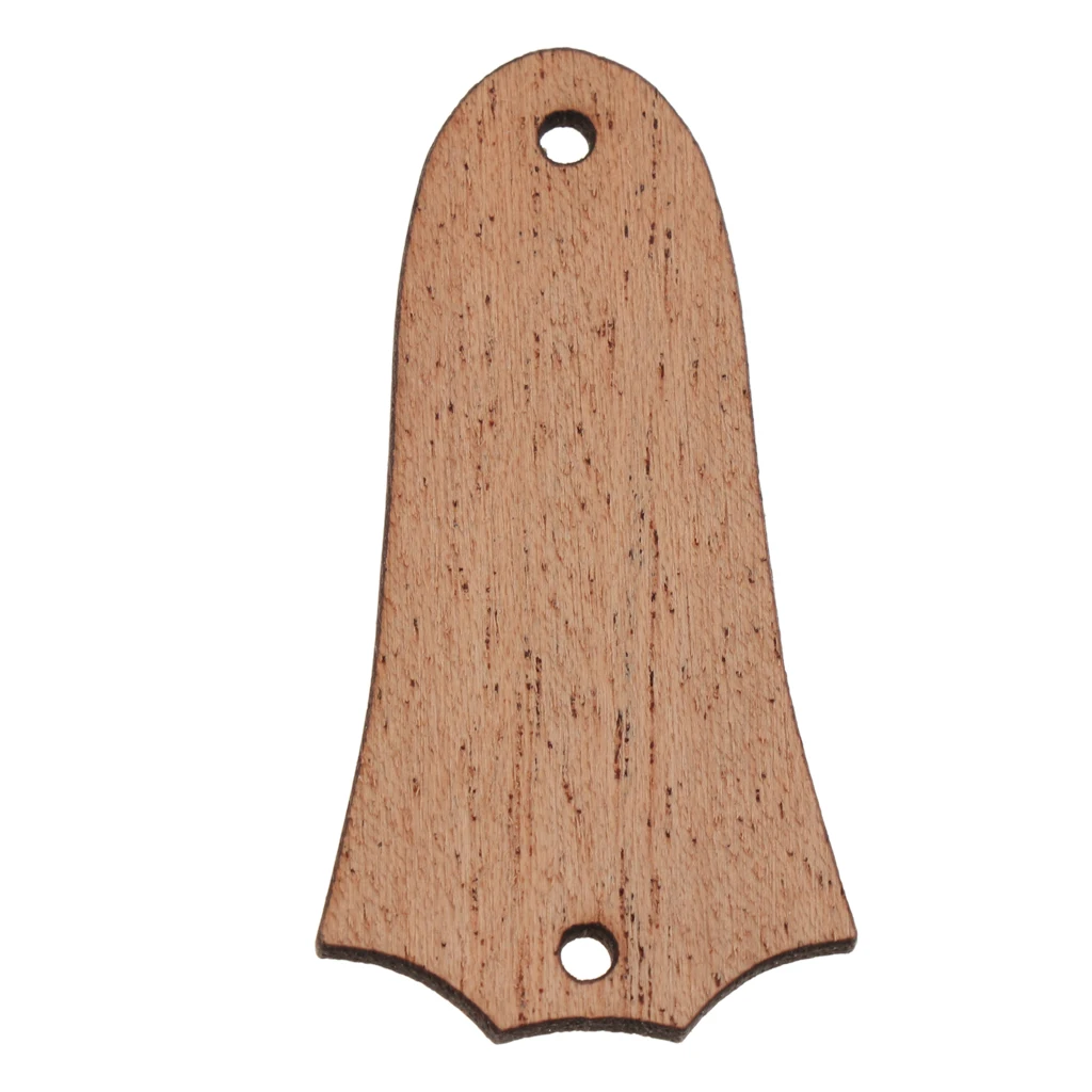 Electric Guitar Truss Rod Cover 2/3 Holes DIY Part Rosewood/Mahogany Bell Shape Accessories