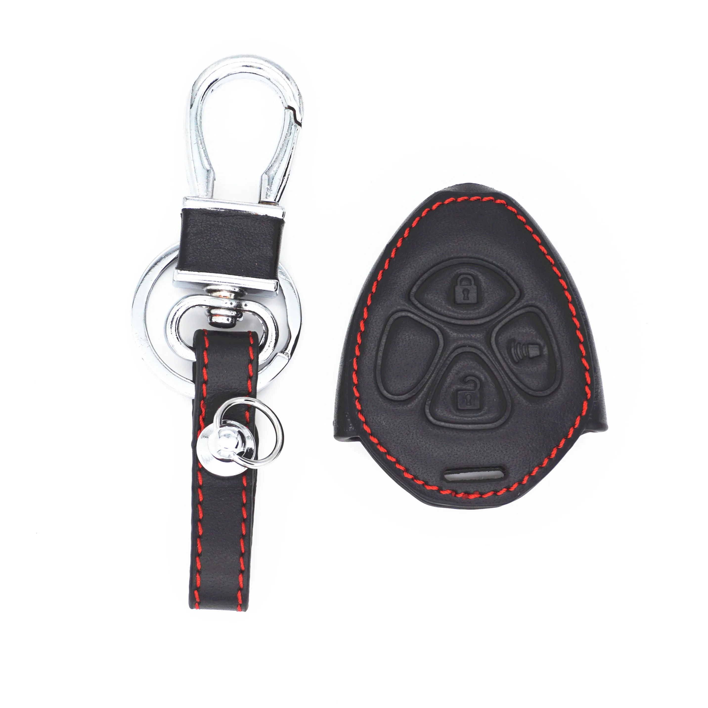 Wfmj Cuoio Genuino Assesories Catena Chiave Della Copertura Di Caso Per Toyota 4Runner Corolla Matrix Rav4 Venza Yaris Vibe Scion Iq Tc Xb Xd