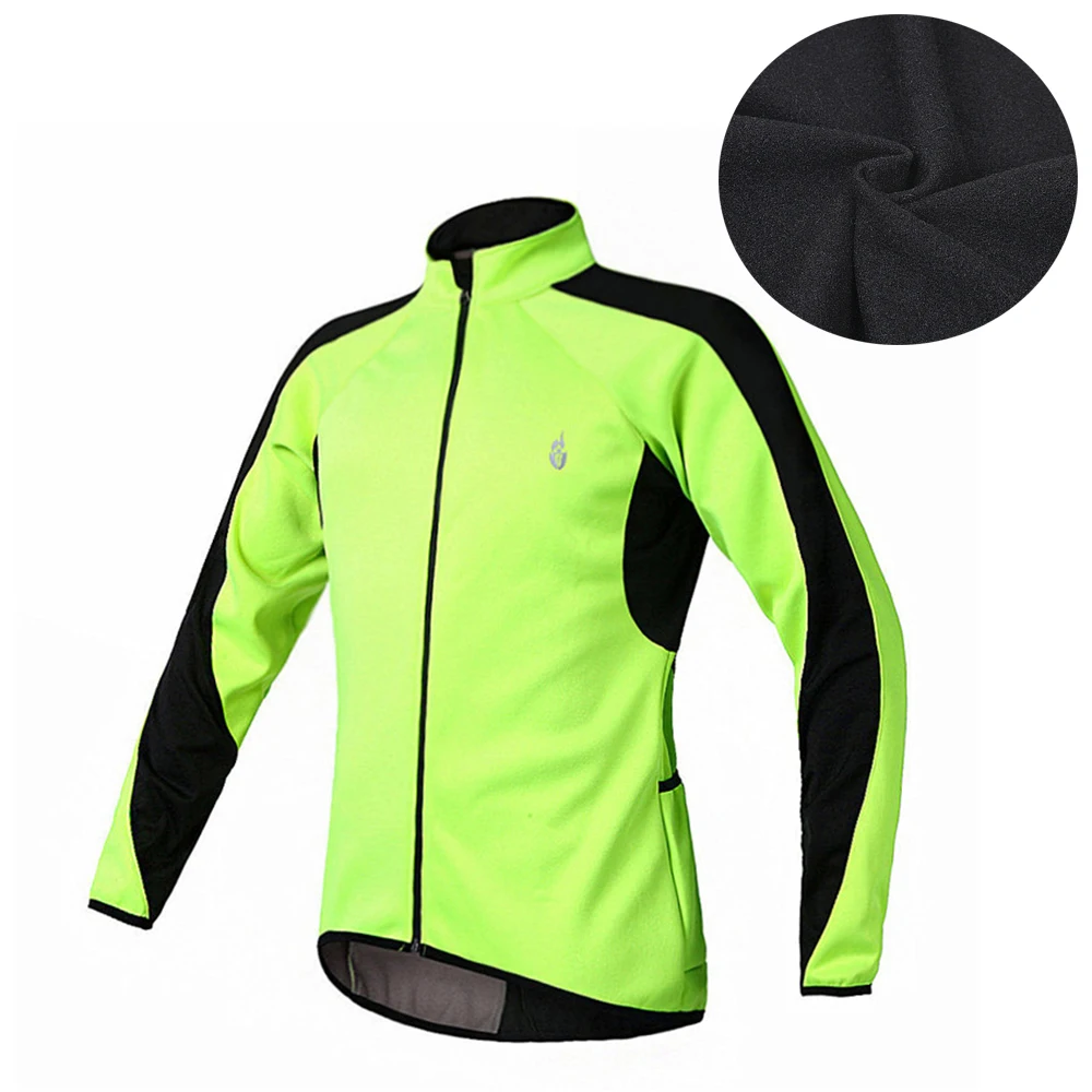 

WOSAWE Autumn Winter Fleece Thermal Cycling Jackets Windproof MTB Road Bike Warm Coats Outdoor Sports Hiking Camping Outerwear