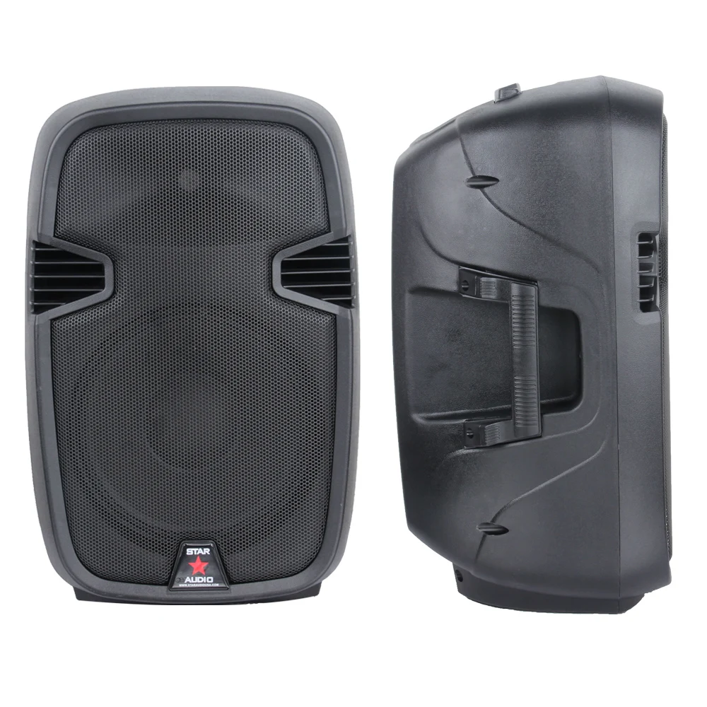 pair pa dj powered audio speaker for karaoke church ktv