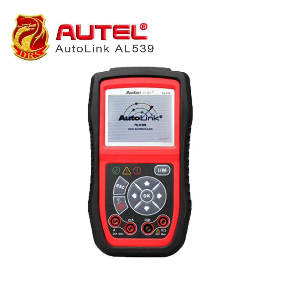 

Autel AutoLink AL539 OBD2 Scanner Electrical Tester AVO Meter Automotive Tool Full OBDII Function Diagnostic Tool Battery Tester