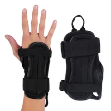 Новинка 2x защита для запястья фиксатор Спортивная Защитная Экипировка защита для рук перчатка для катания на коньках поддержка запястья защитная накладка скоба