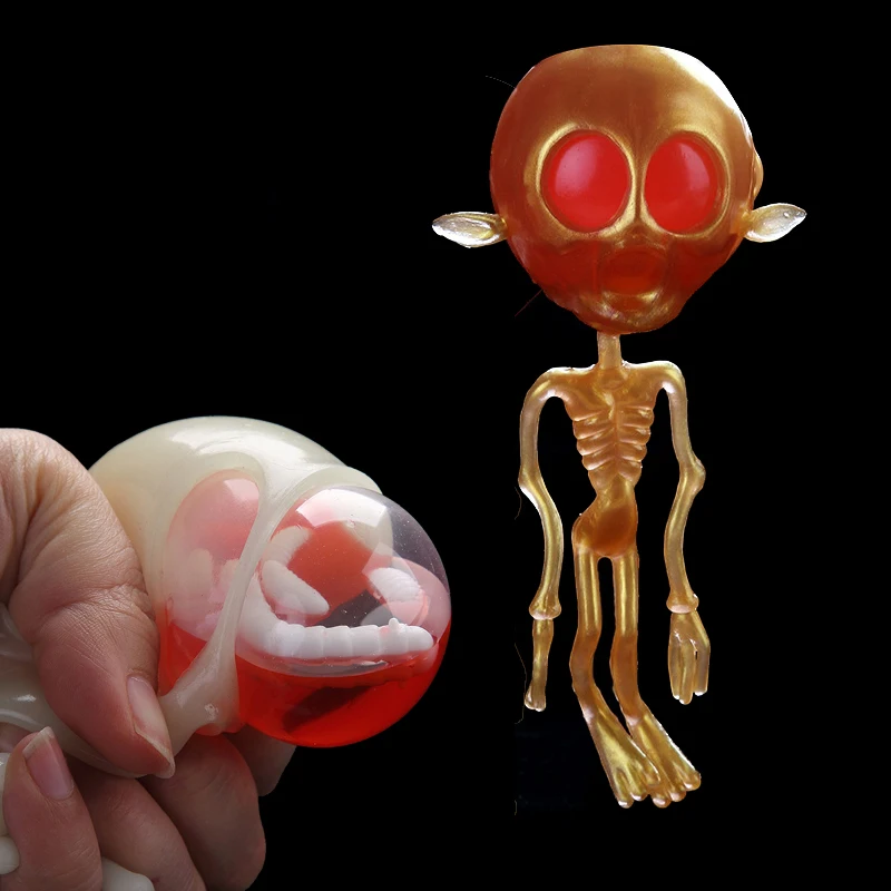 2018 Забавный Squishy Игрушка Гаджет мягкий при нажатии игрушка световой чужеродных