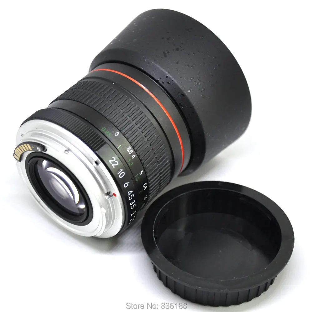 JINTU AF Подтверждение чип 85 мм II f/1,8 портрет Камера объектив для цифровой однообъективной зеркальной камеры Canon EOS 80D 70D 5D 6D 7D 60D 77D T5i SL1 T3i T5 T3 T4i T2i T1i