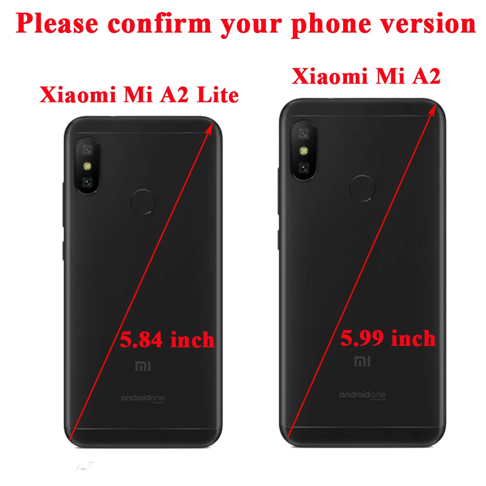 Чехол для Xiaomi Mi A2 Lite чехол тонкий противоударный резиновый MiA2Lite Fundas|Бамперы| |