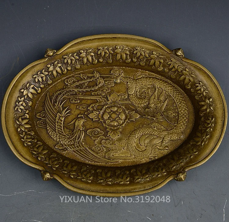 TNUKK Chinese ancient home decoration brass bronze craft collection