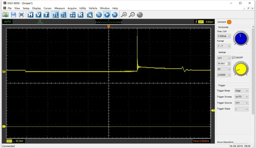 Hantek 6254BE 4 канала 250 МГц полоса пропускания автомобильный Osiclloscope цифровой USB