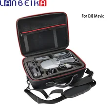 LANBEIKA Professional Hardshell Shoulder Waterproof Drone Bag Handbag Nylon Portable Case Box For DJI Mavic pro Platinum