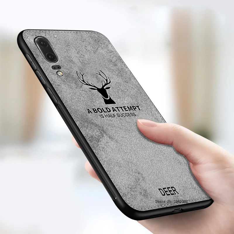 

Cloth Texture Phone Case For Huawei Mate 20 10 P20 P10 Lite P10 P Smart Plus Nova 3 3i Case For Honor 8X Max 8C 10 8 Lite