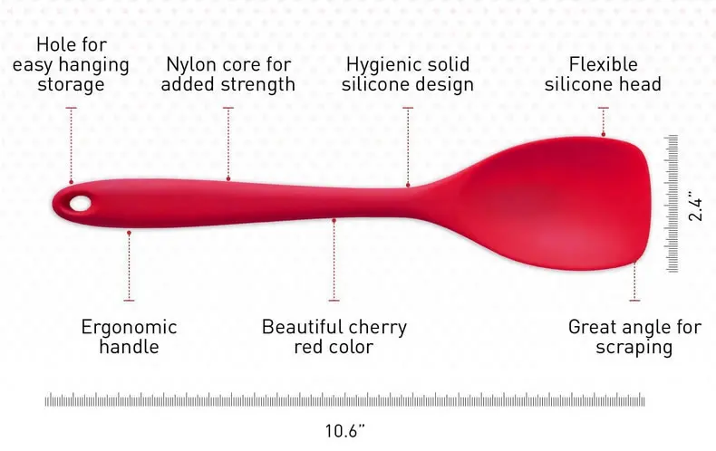 Силиконовая кухня, кухонная утварь ложка Тернер шпатель суповая ложка термостойкая антипригарная легкая чистка инструменты для приготовления пищи