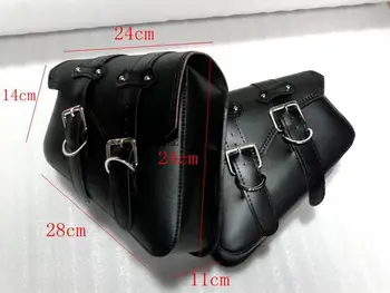

Free shipping motorcycle modified satchel XL883 XL1200 sportster Series Sport car models oblique side saddle bag small bag