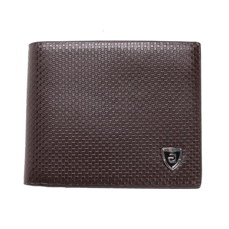 Men wallet PU leather wallets luxury brand clutch wallet short money clip men's leather wallet male purse cuzdan JINBAOLAI 222