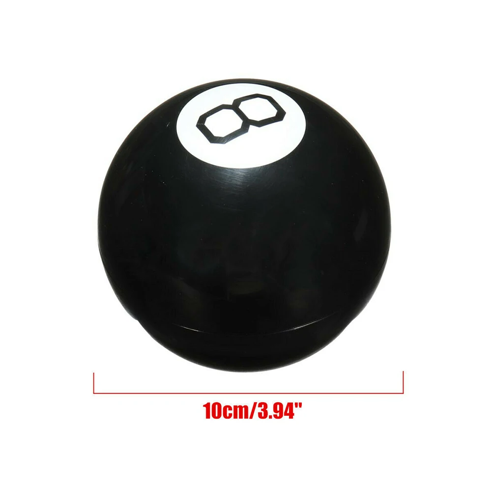 Черный 8 предсказать игры вечерние магический шар подарок для детей портативный обучения Фортуны забавная сферическая развивающая игрушка трюки Забавный ответ