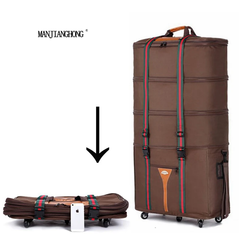 Large capacity Oxford cloth Consignment by Air travel bag/folding