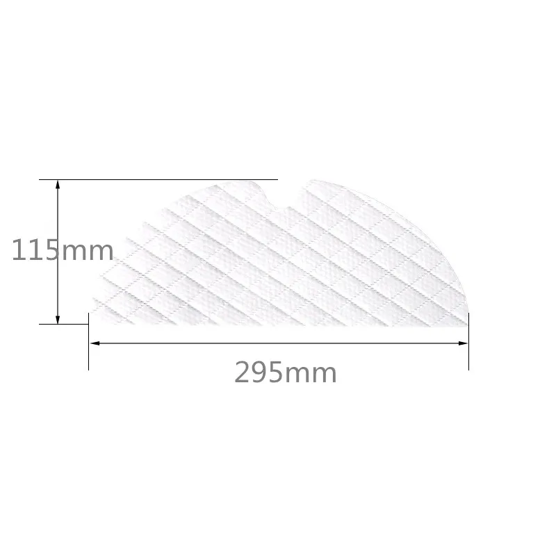 12PCS Disposable Mopping Cloths For Xiaomi 2 Roborock S50 S51 Robot