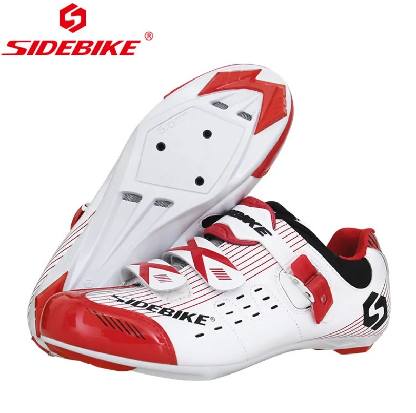 

SIDEBIKE Mens Profession athlete Road MTB Cycling Shoes Bicycle Racing bike Shoes Self-locking Sneakers zapatillas de ciclismo
