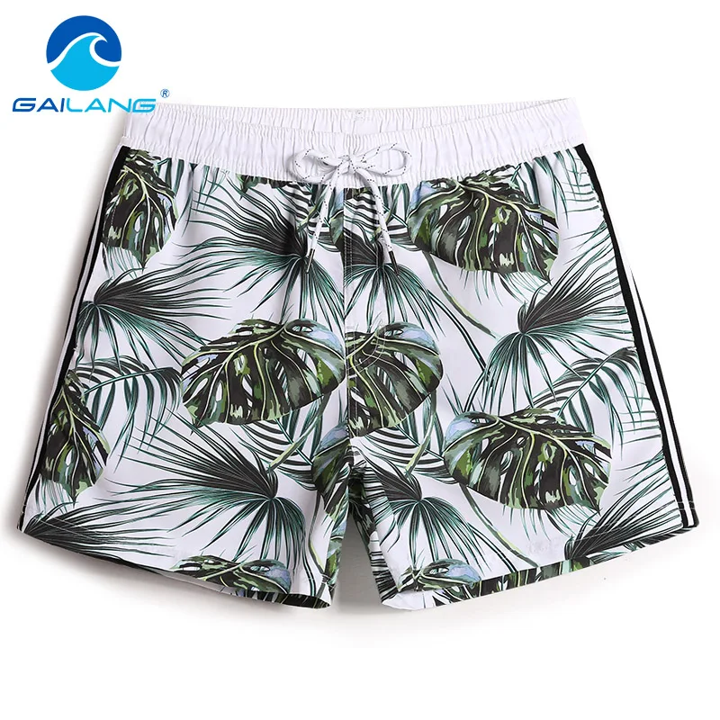 

Gailang Brand Men Beach Shorts Swimwear Swimsuits Boardshorts Quick Drying Casual Shorts Bottoms Summer Boxer Trunks Shorts New