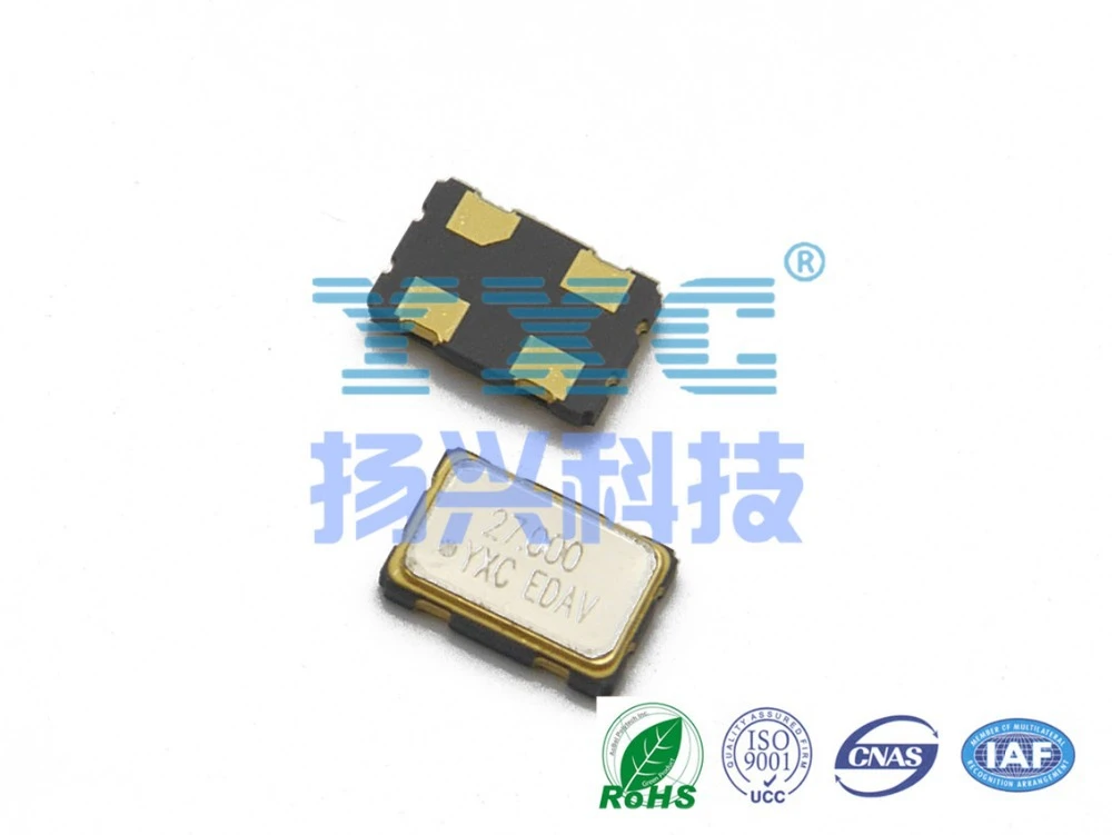 27MHZ 3.3V 4P SMD 5032 Active Quartz Crystal Oscillator 27 m 27mhz 27.000 mhz 20PPM Motherboard