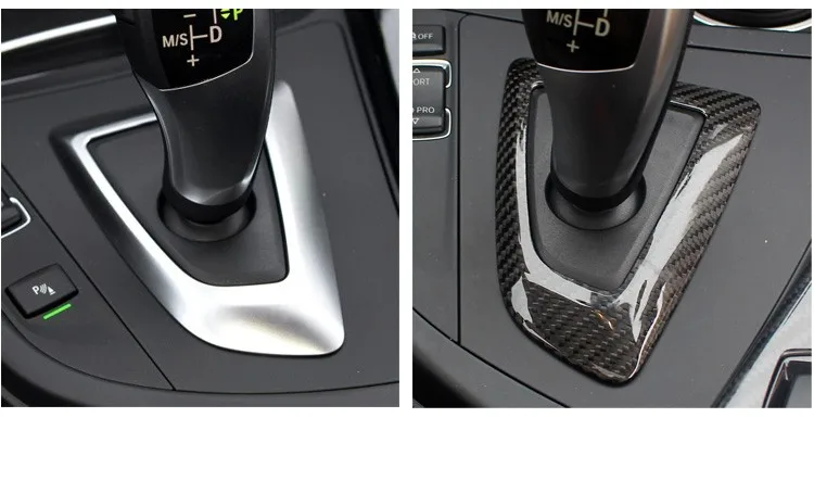 Автоматическая скорость переключения передач глава углеродное волокно Обложка для BMW Все серии e81 e90 f20 f22 f30 f32 f10 x3 x4 x5 x6 отделка сдвига