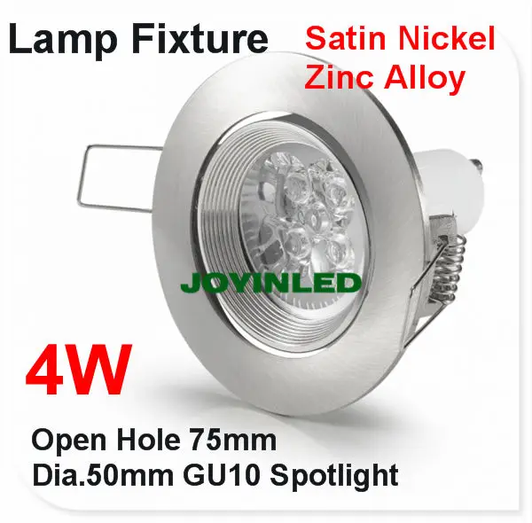 LED Ceiling lamp holder 4W GU10 Lighting ceiling spot light fixture