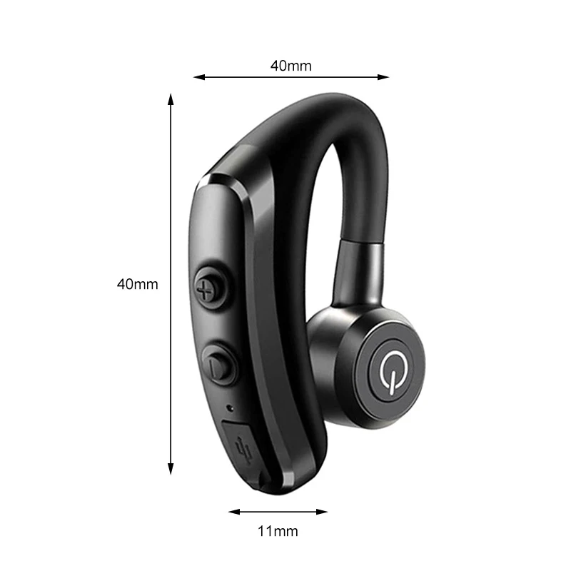 Handsfree Bluetooth Oortelefoon Auto Draadloze Bluetooth гарнитуры Telefoon Koptelefoon Hoofdtelefoon для Iphone Xiaomi