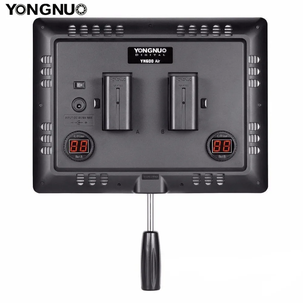 Светодиодная лампа YONGNUO YN600 Air 5500K и 3200K для видеосъемки освещение фотостудии 2