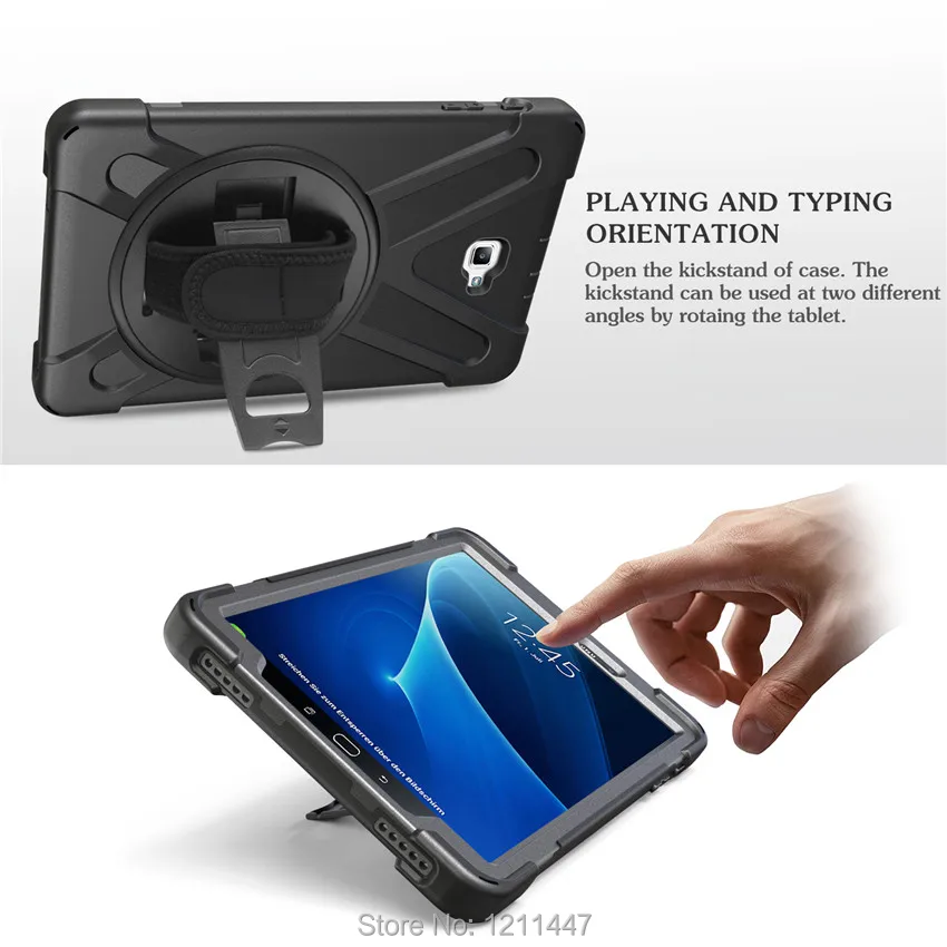 Чехол для Samsung Galaxy Tab a 10 1 t580 T585 T580N защитный противоударный чехол планшета жесткий