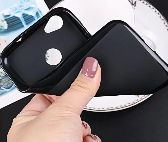 

TPU Case for ZTE Blade A6 Translucent Soft TPU Crystal Clear Protective Pudding Case Cover Phone Back Case for ZTE A6