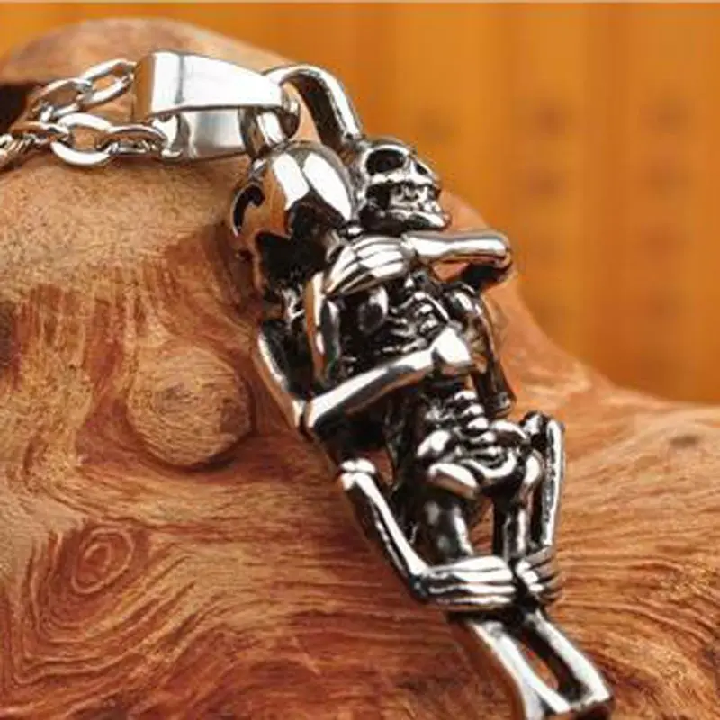 Fashion Mens Necklace Punk Infinity 