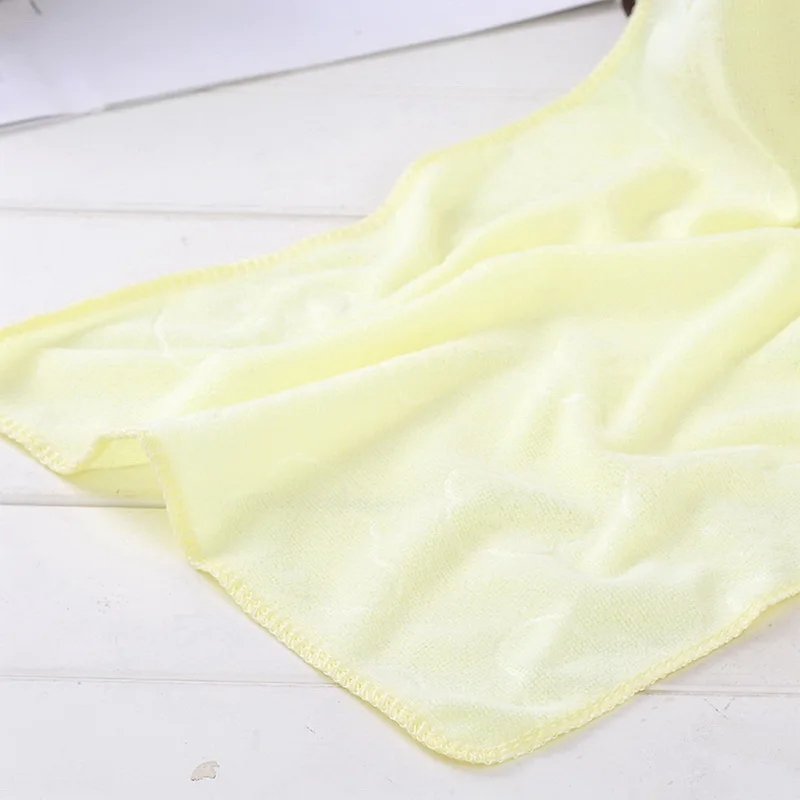 Urijk 1 шт. 30*70 см ручное полотенце для кухни Фиолетовый Синий Желтый цвет Чистка маленький медведь жаккардовые полотенца для лица автомобиля