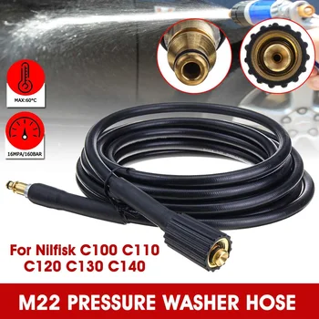 

6 Meters M22 High Pressure Washer Blasting HOSE Pipe Cord Water Cleaning Jet Power Wash For Nilfisk C100 C110 C120 C130 C140