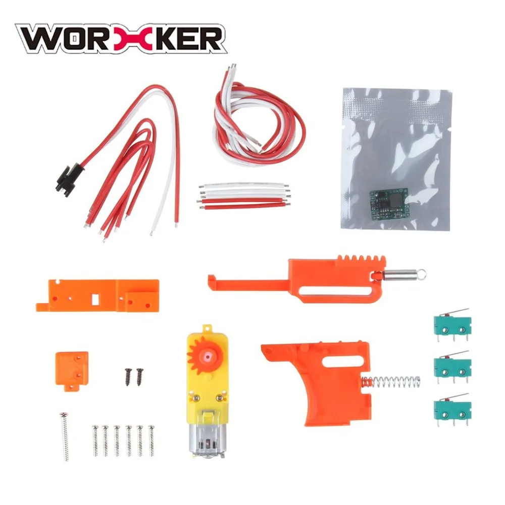

WORKER Fully Automatic Kit for Nerf Stryfe STF DIY Set Toy Gun Accessories Realize Single-shot and Continuous Control