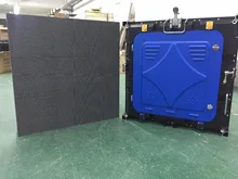 28pcs P6 outdoor full color,SMD 1/8 scan,576X576mm die casting aluminium cabinet,