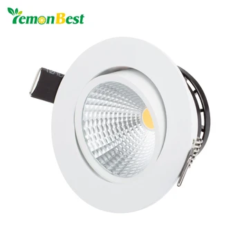 

Led downlight spot led Super Bright Recessed LED Dimmable Downlight COB 3W 5W 7W LED Spot light Ceiling Lamp