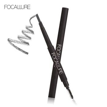 

Facallure Double 1Pc Rotatable Waterproof Eyeliner Eyebrow Eye Brow Pencil Makeup Cosmetic Pen