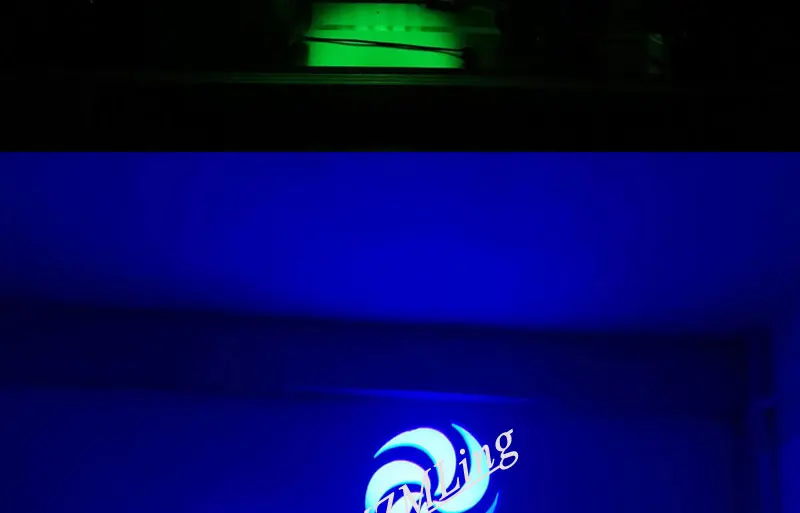 Светодиодный точечный светильник 90 Вт RGBW DMX512 статический гобо+ Динамический гобо движущаяся голова светильник DJ/бар/вечерние/шоу/сценический светильник светодиодный сценический станок