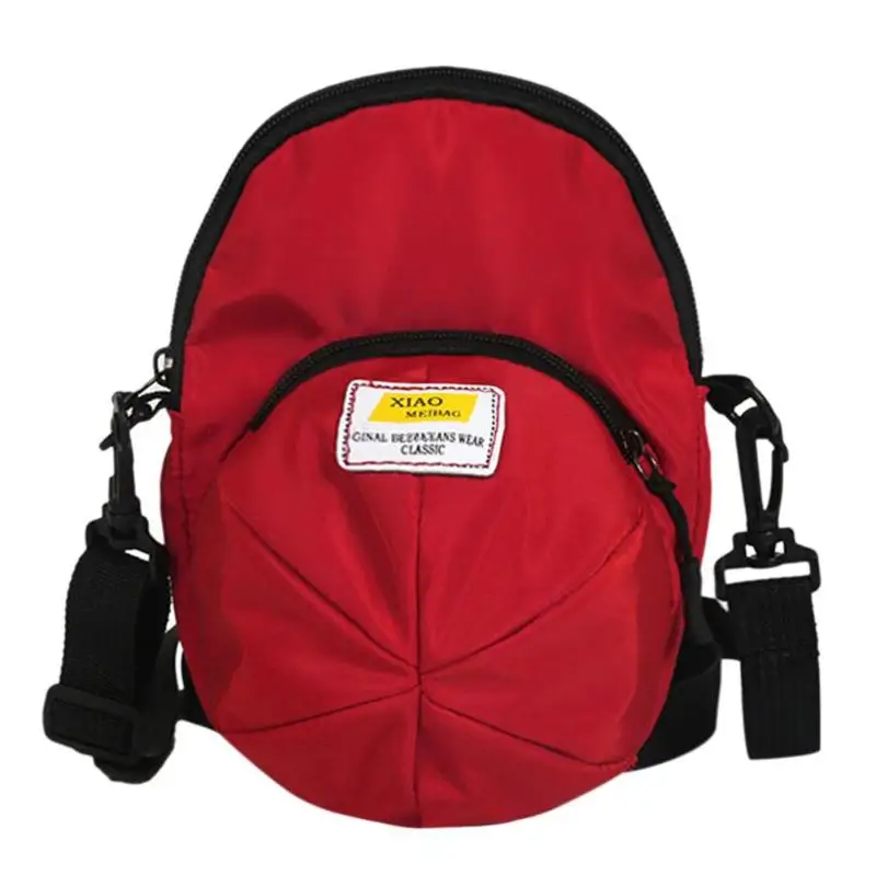 

Creative Women Girls Canvas Hat Shape Crossbody Handbag Ladies Chest Shoulder Messenger Bags Portable Travel Pouch Pack Z95