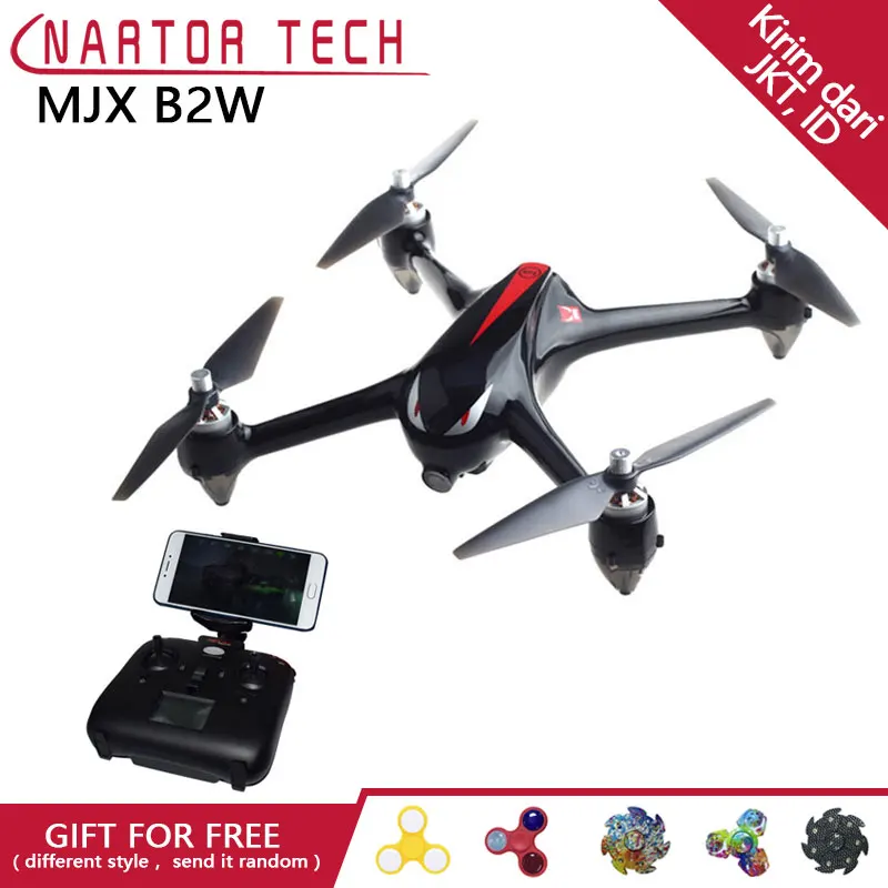 MJX B2W ошибки 2 Вт Монстр Wi Fi FPV Бесщеточный RC дроны gps высота Удержание Quadcopter игрушки