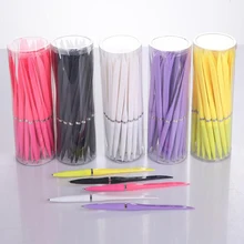 40 шт. плоский тип Ножа Шариковая Ручка экспресс из коробки письма Шариковая ручка для подписи творческие канцелярские принадлежности