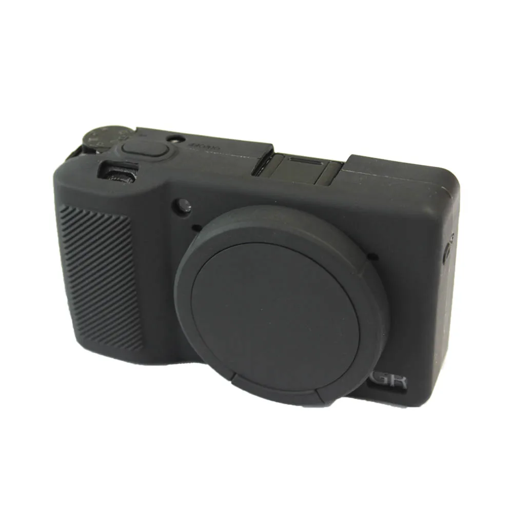 Мягкий силиконовый резиновый чехол для камеры, чехол-сумка для телефона из закаленного стекла, защитная пленка для Ricoh GRIII GR3 GR III