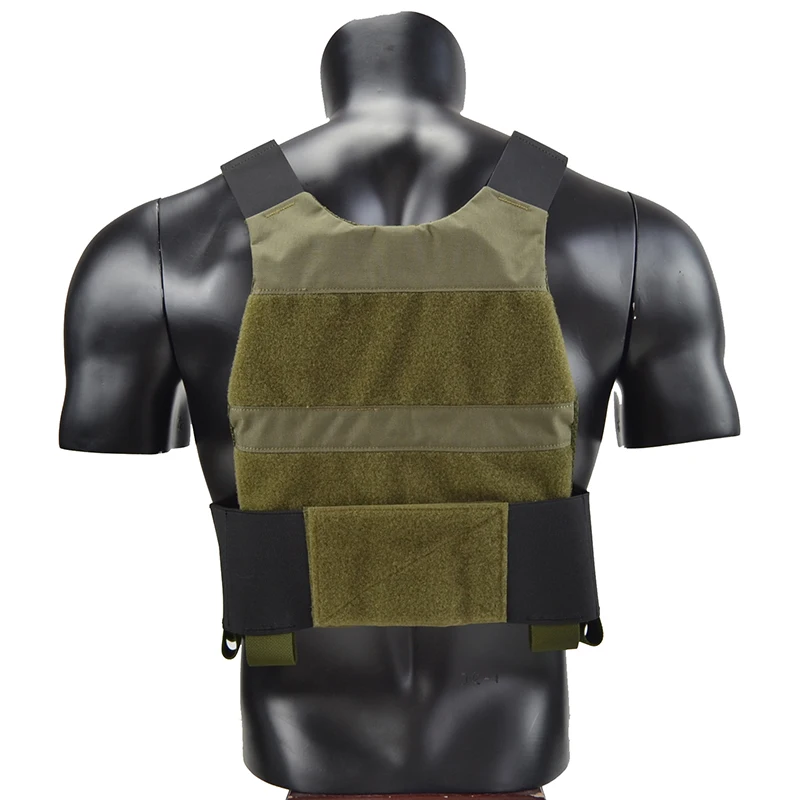  Law Enforcement Low Profile Plate Carrier Bullet Proof Vest Ranger Green Airsoft CQB CQC Wargame Mi