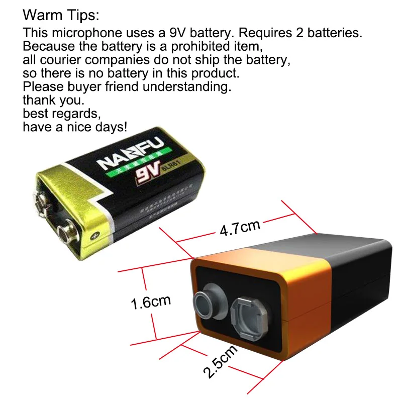 9V