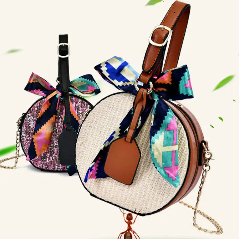 Designer Straw Handbags Crossbody Bags