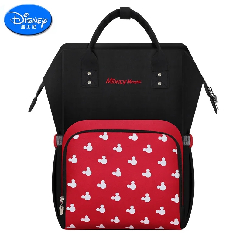  Disney Mummy Bag Baby Care Nappy Backpack Bag Large Capacity Mom Baby Multifunction Outdoor Travel 